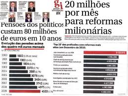 Fim das pensões e a sua acumulação para cargos públicos e políticos